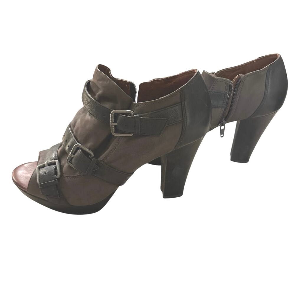 Naya Leather Open Toe- NWOT-T Booties - Sz 11 - Picture 3 of 8